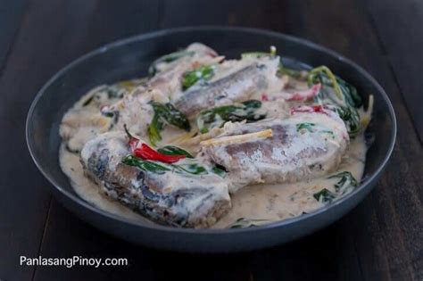 ginataang mackerel recipe|How To Cook The Best Ginataang Mackerel .